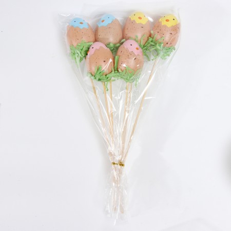 Easter set "Decor on a stick. Chicks »5.5 × 17.5 × 30 cm-2