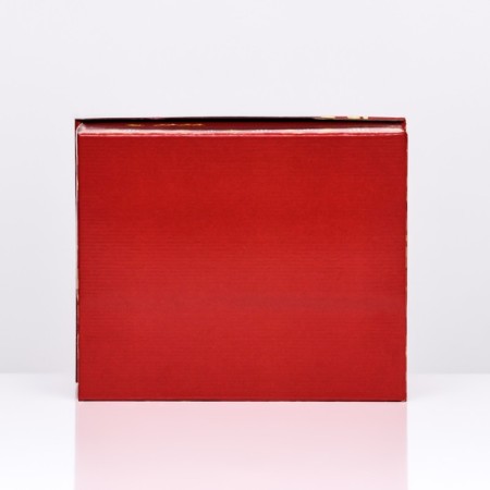 Folding box "New Year's style", 31.2 x 25.6 x 16.1 cm-5