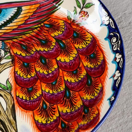 Largan Rishtan ceramics "Firebird" 28 cm, mix-4