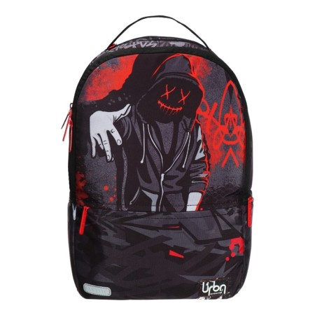 Youth backpack 39 x 30 x 17, ergonomic back, Devente Label 19l, + USB Hoodie Man 7032441-2