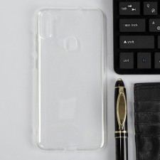 Ibox Crystal case for the Samsung Galaxy A11 phone, silicone, transparent