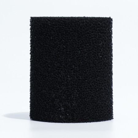 Round sponge No. 3, medium -pistorous 30 ppi, 8 x 8 x 10 cm, black-1
