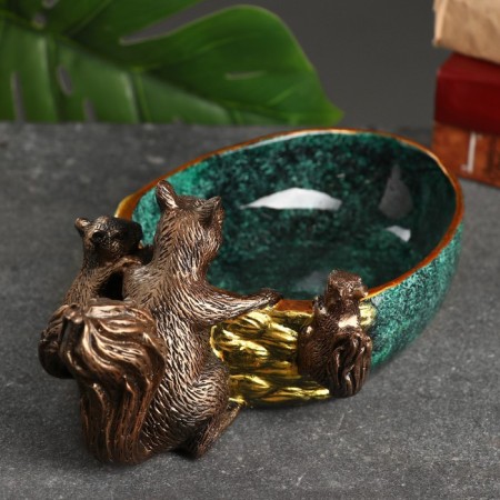Squirrel stands stand "Squirrel" malachite-2