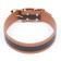 Two-layer collar 66 x 3.5 cm, Osh 50-60, brown-red