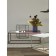 Class Mayen table, 380 × 380 × 520 mm, turquoise color