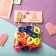Hair elastic band “Chosenka” (set 30+-1 pcs) D-1,4 cm assorted, Mix bright