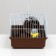 The cage for rodents "Pigzon", 31 x 24 x 17 cm, brown
