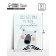 Mini postcard “Crazy from your smile”, heart, 8 x 6cm