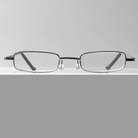 Ready glasses GA0127 A (color: C3 silver; diopter: +2.5; tint: no)-2