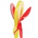 A set of rattles "Castanes on a stick", 2 pcs, crush me