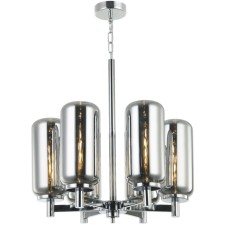 Люстра подвесная Stilfort Bauers 6xE27 40Вт, размер 60x60x71,5-150 см, цвет хром
