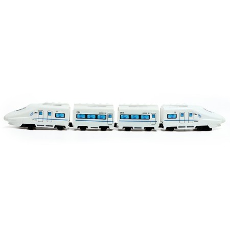 The train is "fast", light, sound, batteries-6