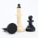 The chess figures are everyday, the king h = 7 cm, pawn-4 cm, plastic