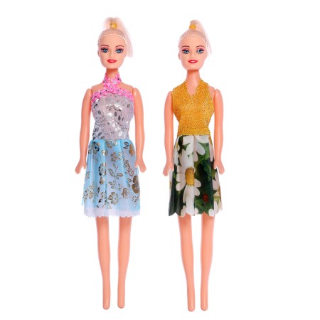 Кукла-модель «Линда» в платье, МИКС-1