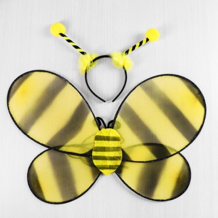 Carnival set "Bee", 2 items: rim, wings
