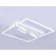 LED ceiling LED Ambrella Light, Linetech, FL51467, LED, 124 W, 9300LUM, 3000-6400K, white color