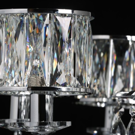 Camillah chandelier, size 75x157x75 cm, 480W 8xe14-7