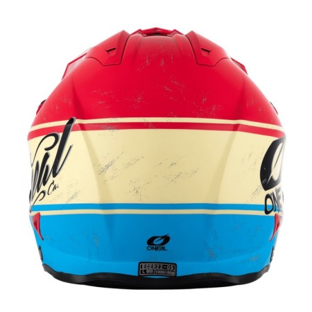 Open helmet O’Neal Slat vx1, matte, size XL, red, blue-2