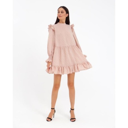 Women's dress Mist p. 48, pink-2