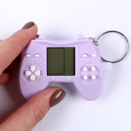 Electronic game "Joystick" on a key fob, color mix-3
