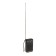 Radio receiver "Air-17", VHF 64-108 MHz, from BAT. 2XAA (not complete), black