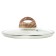 Glass cover Panairo Wood, Soft-Touch pen, with a lid, d = 28 cm