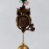 Wind Music Metal "Eagle owl on a branch" Mix 3 bells 47 cm