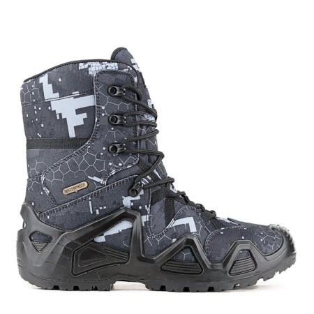 Trekking Elkland 174, demi -season, black camouflage, size 45
