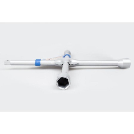 HELFER HF002205 cylinder key, Cross, reinforced, 17 x 19 x 21, 1/2 "-1