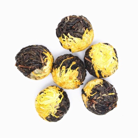 Chinese bound green tea, 50 g, yellow chrysanthemum-1