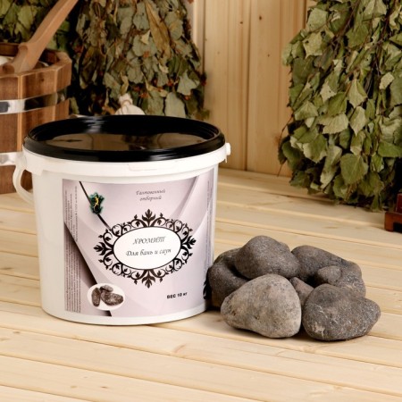 Bath stone "Chromite" weaped, bucket 10kg