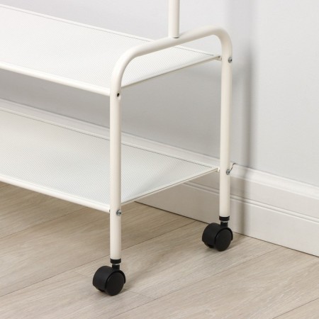 Valencia 32m clothing stand, 91.5 × 30 × 162 cm, white color-2