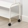 Valencia 32m clothing stand, 91.5 × 30 × 162 cm, white color