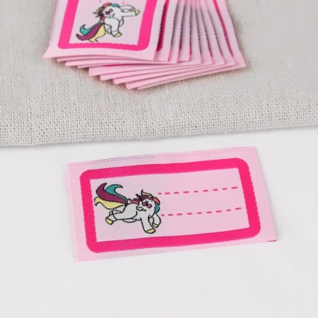 Singlear "Unicorn", 5.5 × 3.2 cm, 10 pcs, pink color-1