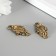 Souvenir brass "Cash toad with coin" set 2 pcs 1.9x3.4 cm