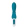 Unrealistic vibrator Satiffyer Hug Me, silicone, blue color
