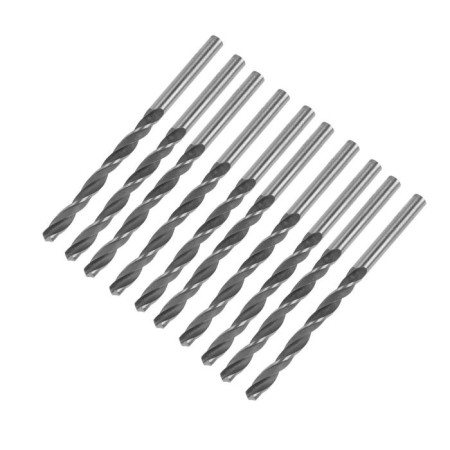 Tundra metal drill, HSS, cylindrical shank, 4.2 x 75 mm, 10 pcs.
