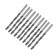 Tundra metal drill, HSS, cylindrical shank, 4.2 x 75 mm, 10 pcs.