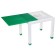 Children's table, 600x500x490 mm, green color
