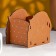 Kashpo Wooden "Scientific Kotik", 12x10x1 cm, oak, beige