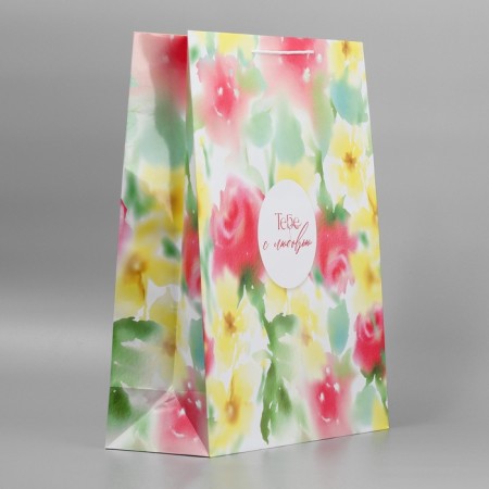 Gift package laminated, packaging, “you with love”, 40 x 49 x 15 cm-5