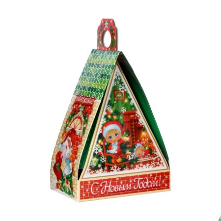 New Year. Gift set of sweets "Toy house", 400 g-1