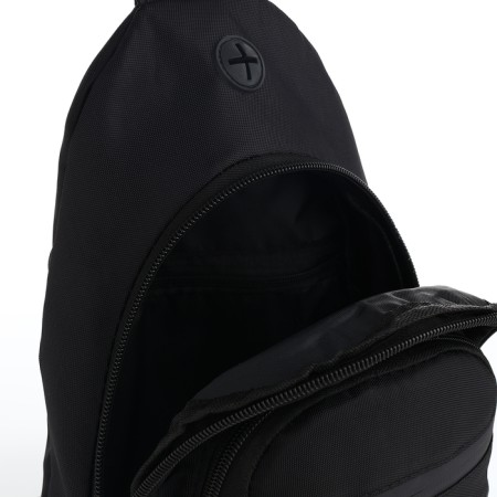 Backpack-sling, 17*8*30 cm, 2 lightning departure, 1 n/k, gray-6