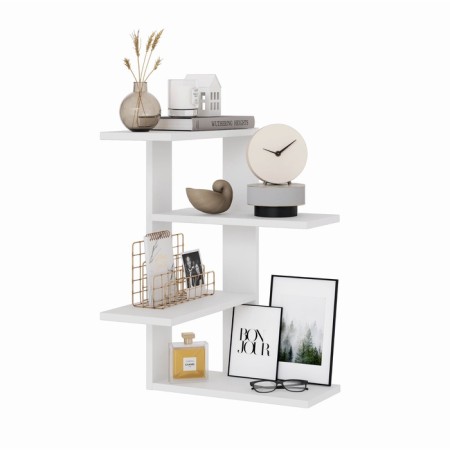 Largo regiment 014, angular, wall, hinged, 400x400x610, white-1