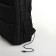 Youth backpack, 2 lightning departments, 4 pockets, with USB, black color