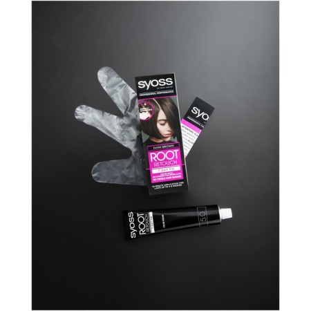 Syoss Root Retouch, dark brown, 60 ml tinting cream for hair-1