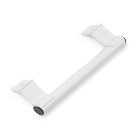 The handle-slop for plastic doors of the tundra 001wh, metal, white color-3