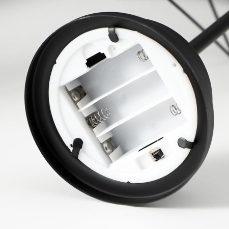 Nightlight 16128/1 LED from batteries 3haa black 11x22x36.5 cm Risalux-6