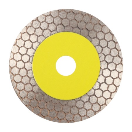 Diamond disk for cutting and grinding tundra, for noisy at 45 degrees, continuous, 125 mm-2