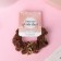 Hair elastic band "Orbit" with a chain, mix